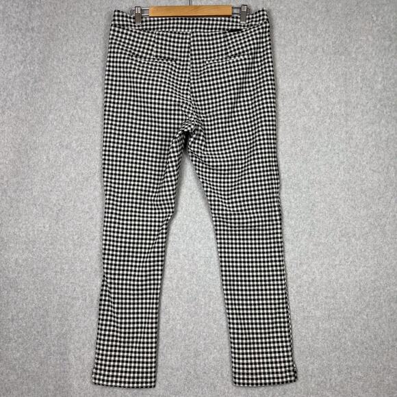 Scotch & Soda Pants Women's Size XL Aloha Hula Trouser High Rise Gingham Check - Picture 4 of 15